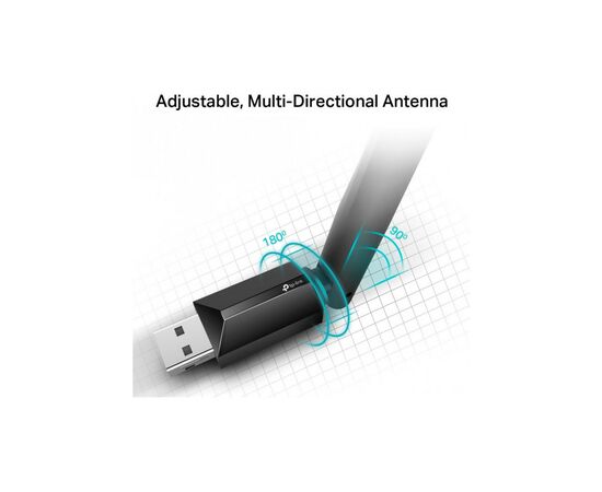 Сетевая карта Wi-Fi TP-Link ARCHER-T2U-PLUS, изображение 7 Сетевая карта Wi-Fi TP-Link ARCHER-T2U-PLUS, изображение 7