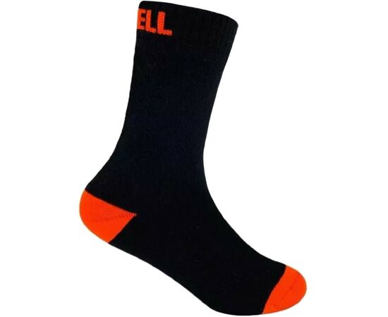 Водонепроникні шкарпетки Dexshell Ultra Thin Children Sock L Black/Orange (DS543BLKL)