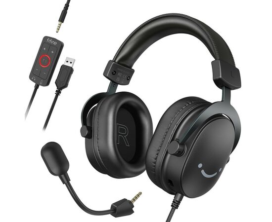 Наушники Fifine H9 Black (H9), изображение 2 Наушники Fifine H9 Black (H9), изображение 2