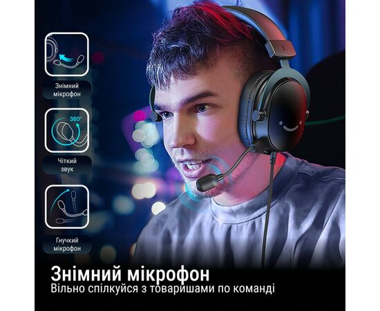 Наушники Fifine H9 Black (H9), изображение 4 Наушники Fifine H9 Black (H9), изображение 4