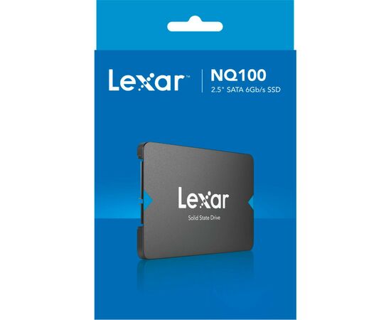 Накопитель SSD 2.5" 1.92TB NQ100 Lexar (LNQ100X1920-RNNNG), изображение 4 Накопитель SSD 2.5" 1.92TB NQ100 Lexar (LNQ100X1920-RNNNG), изображение 4