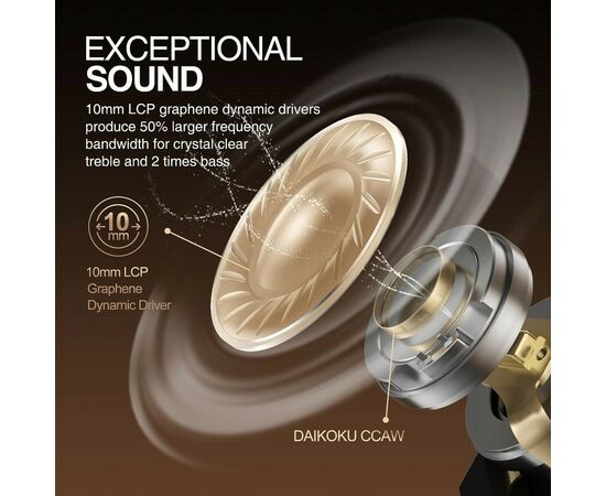 Наушники QCY ArcBuds HT07 Midnight Black (1033276), изображение 3 Наушники QCY ArcBuds HT07 Midnight Black (1033276), изображение 3