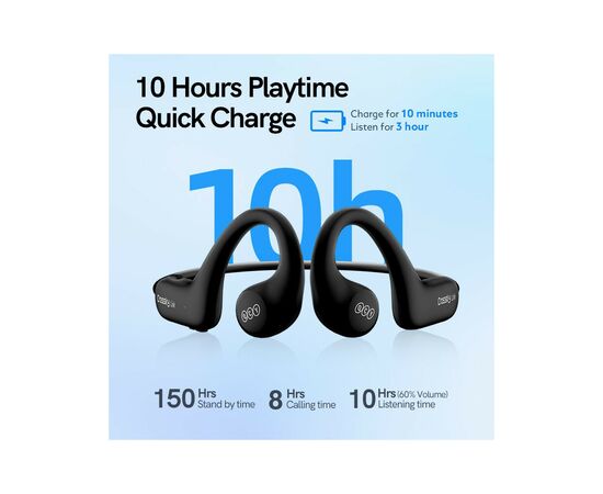 Наушники QCY Crossky Link T22 Midnight Black (1033268), изображение 7 Наушники QCY Crossky Link T22 Midnight Black (1033268), изображение 7