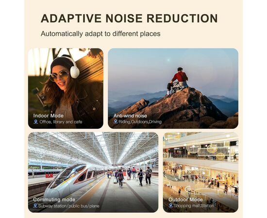 Навушники QCY H3 Midnight Black (1033273), зображення 3 Навушники QCY H3 Midnight Black (1033273), зображення 3