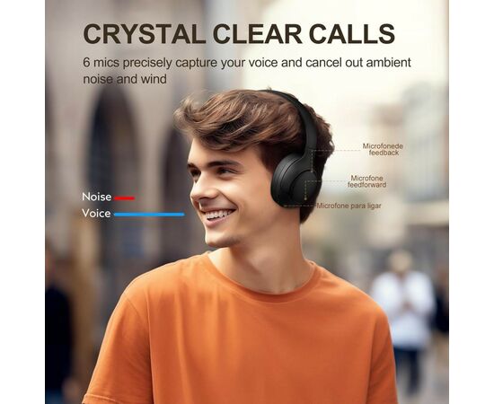 Навушники QCY H3 Midnight Black (1033273), зображення 6 Навушники QCY H3 Midnight Black (1033273), зображення 6