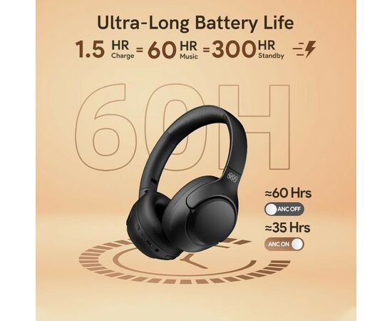 Навушники QCY H3 Midnight Black (1033273), зображення 8 Навушники QCY H3 Midnight Black (1033273), зображення 8