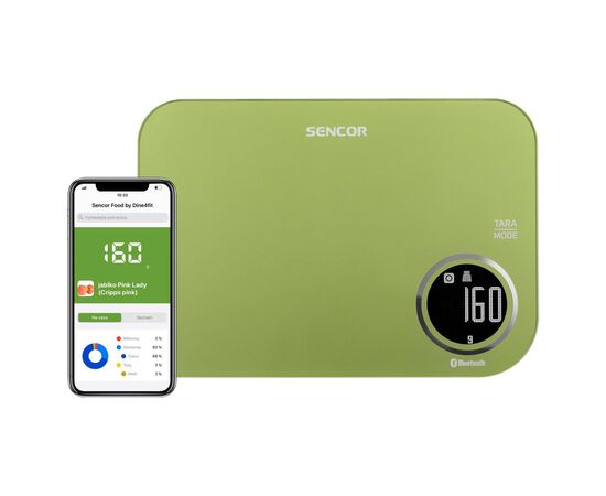 Весы кухонные Sencor SKS7070GG, изображение 2 Весы кухонные Sencor SKS7070GG, изображение 2