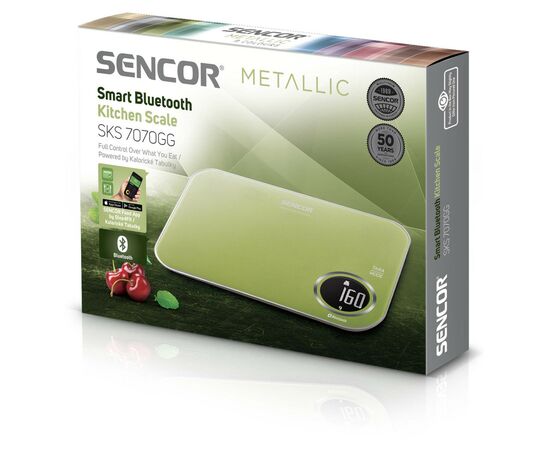 Весы кухонные Sencor SKS7070GG, изображение 7 Весы кухонные Sencor SKS7070GG, изображение 7