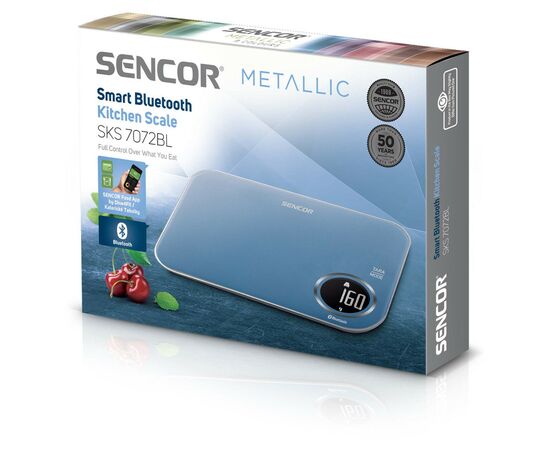 Весы кухонные Sencor SKS7072BL, изображение 8 Весы кухонные Sencor SKS7072BL, изображение 8