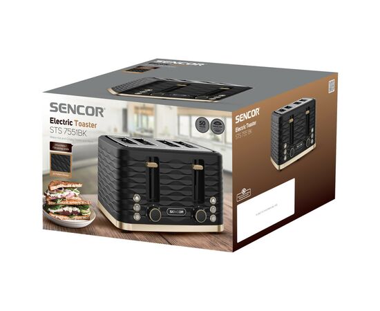 Тостер Sencor STS7551BK, изображение 10 Тостер Sencor STS7551BK, изображение 10