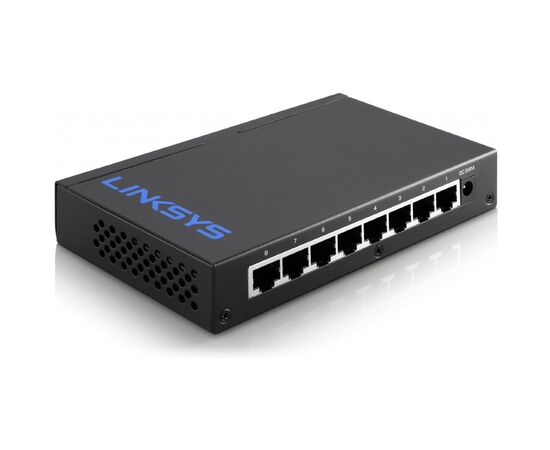 Коммутатор сетевой Linksys LGS108, изображение 2 Коммутатор сетевой Linksys LGS108, изображение 2