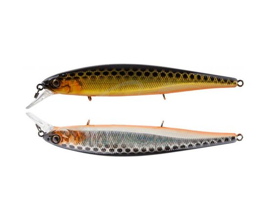 Воблер Jackall MagSquad 115SP 115mm 16.0g HL Gold & Silver Black (1699.23.84)