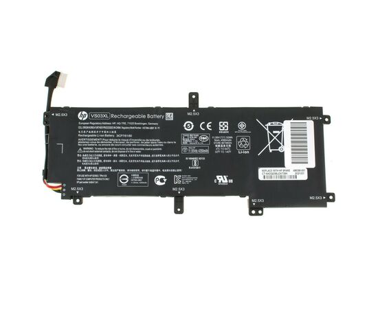 Акумулятор до ноутбука HP Envy 15-AS VS03XL, 52Wh (4350mAh), 6cell, 11.55V, Li-ion (A47664)