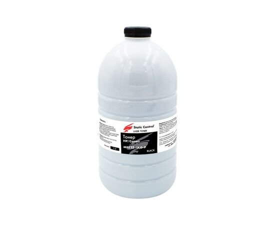 Тонер HP/Canon MPT12 1 кг фасовка Static Control (MPT12-1KG-P)