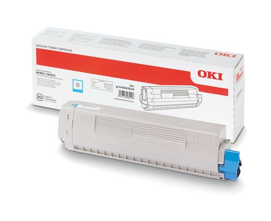 Тонер-картридж OKI MC853/873/883-7.3K C (45862839)