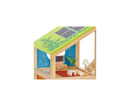 Игровой набор Hape Кукольный дом деревянный (E3401), изображение 5 Игровой набор Hape Кукольный дом деревянный (E3401), изображение 5