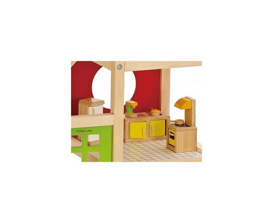 Игровой набор Hape Кукольный дом деревянный (E3401), изображение 6 Игровой набор Hape Кукольный дом деревянный (E3401), изображение 6