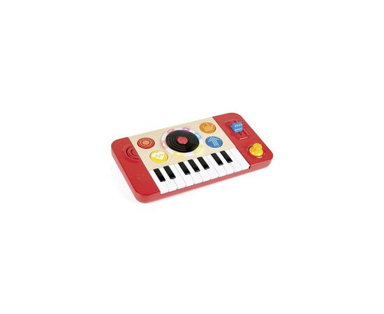 Музыкальная игрушка Hape Синтезатор Пульт диджея (E0621), изображение 2 Музыкальная игрушка Hape Синтезатор Пульт диджея (E0621), изображение 2