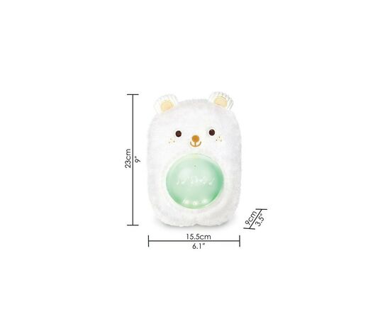 Ночник Hape Музыкальная игрушка-ночник Медвежонок белый (E0115), изображение 2 Ночник Hape Музыкальная игрушка-ночник Медвежонок белый (E0115), изображение 2