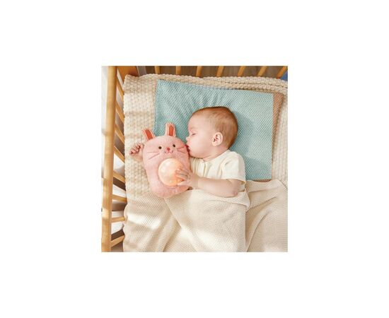 Ночник Hape Музыкальная игрушка-ночник Зайчик розовый (E0114), изображение 5 Ночник Hape Музыкальная игрушка-ночник Зайчик розовый (E0114), изображение 5