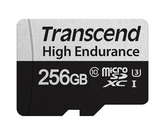 Карта памяти Transcend 256GB microSDXC class 10 UHS-I U3 High Endurance (TS256GUSD350V)
