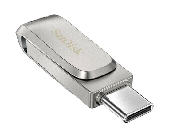 USB флеш накопитель SanDisk 1TB Ultra Dual Luxe Silver USB 3.2/Type-C (SDDDC4-1T00-G46), изображение 5 USB флеш накопитель SanDisk 1TB Ultra Dual Luxe Silver USB 3.2/Type-C (SDDDC4-1T00-G46), изображение 5