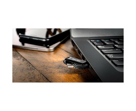 USB флеш накопитель SanDisk 1TB Ultra Dual Go Black USB 3.1/Type-C (SDDDC3-1T00-G46), изображение 8 USB флеш накопитель SanDisk 1TB Ultra Dual Go Black USB 3.1/Type-C (SDDDC3-1T00-G46), изображение 8