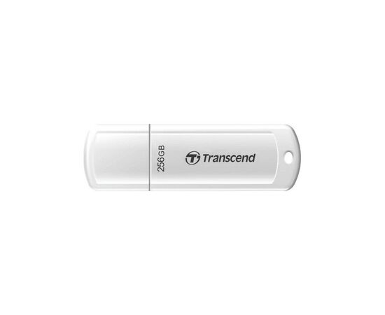USB флеш накопитель Transcend 256GB JetFlash 730 White USB 3.1 (TS256GJF730), изображение 2 USB флеш накопитель Transcend 256GB JetFlash 730 White USB 3.1 (TS256GJF730), изображение 2