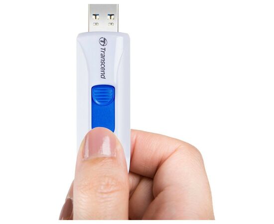 USB флеш накопитель Transcend 256GB JetFlash 790 White USB 3.1 (TS256GJF790W), изображение 6 USB флеш накопитель Transcend 256GB JetFlash 790 White USB 3.1 (TS256GJF790W), изображение 6