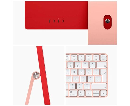 Комп'ютер Apple A2438 24" iMac Retina 4.5K / Apple M1 / Pink (MGPN3UA/A), зображення 4