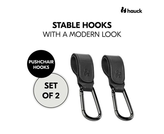 Аксессуар для коляски Hauck Pushchair Hooks (61873-8), изображение 2 Аксессуар для коляски Hauck Pushchair Hooks (61873-8), изображение 2