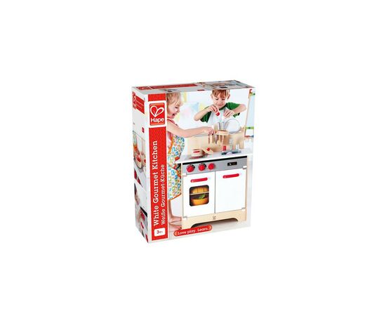 Игровой набор Hape Детская кухня из дерева белый (E3152)