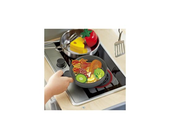 Игровой набор Hape Детская кухня с оборудованием и продуктами (E3178), изображение 6