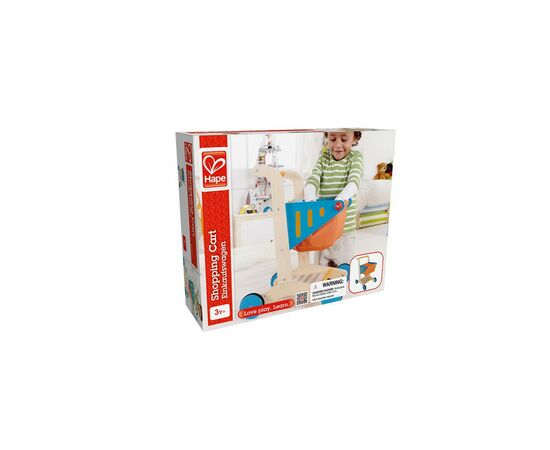 Игровой набор Hape тележка для супермаркета (E3123), изображение 3 Игровой набор Hape тележка для супермаркета (E3123), изображение 3