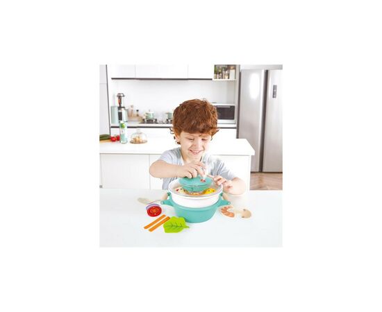Игровой набор Hape кухонный набор Маленький шеф (E3202), изображение 2 Игровой набор Hape кухонный набор Маленький шеф (E3202), изображение 2