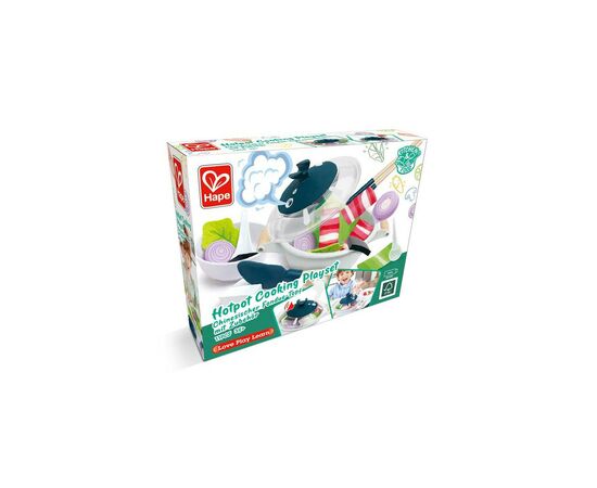 Игровой набор Hape Посуда с продуктами (E3198), изображение 2 Игровой набор Hape Посуда с продуктами (E3198), изображение 2