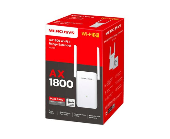 Ретранслятор Mercusys ME70X, изображение 3 Ретранслятор Mercusys ME70X, изображение 3