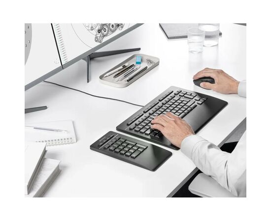 Клавиатура 3DConnexion Numpad Pro Black (3DX-700105), изображение 6 Клавиатура 3DConnexion Numpad Pro Black (3DX-700105), изображение 6