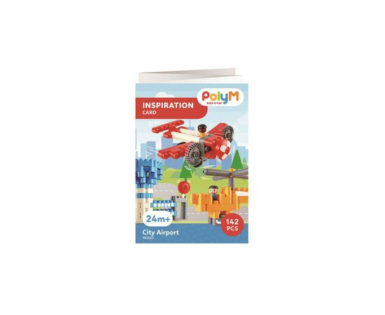 Конструктор PolyM Городской аэропорт 142 детали (760023), изображение 3 Конструктор PolyM Городской аэропорт 142 детали (760023), изображение 3