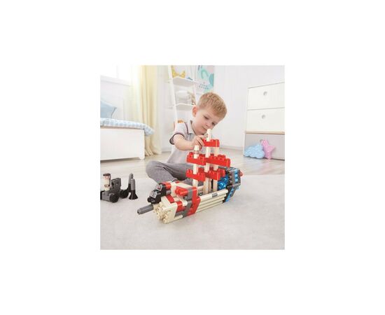 Конструктор PolyM Приключенческая ракета 138 деталей (760025), изображение 2 Конструктор PolyM Приключенческая ракета 138 деталей (760025), изображение 2