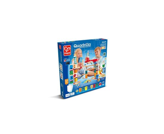 Конструктор Hape лабиринт Quadrilla Программирование 159 элементов (E6029), изображение 6 Конструктор Hape лабиринт Quadrilla Программирование 159 элементов (E6029), изображение 6