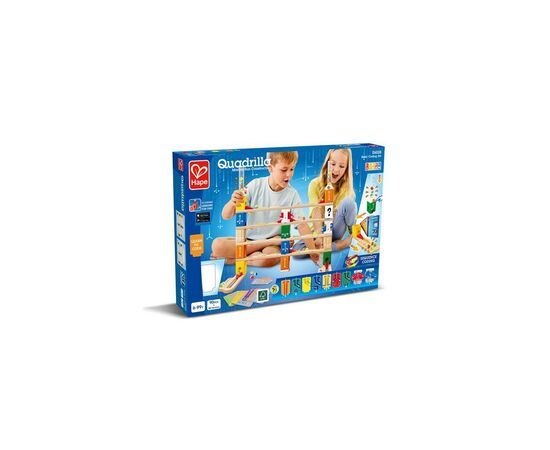 Конструктор Hape лабиринт Quadrilla Программирование основы 130 элементов (E6028), изображение 6 Конструктор Hape лабиринт Quadrilla Программирование основы 130 элементов (E6028), изображение 6