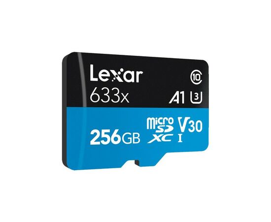 Карта памяти Lexar 256GB microSDXC class 10 UHS-I 633x (LSDMI256BB633A)
