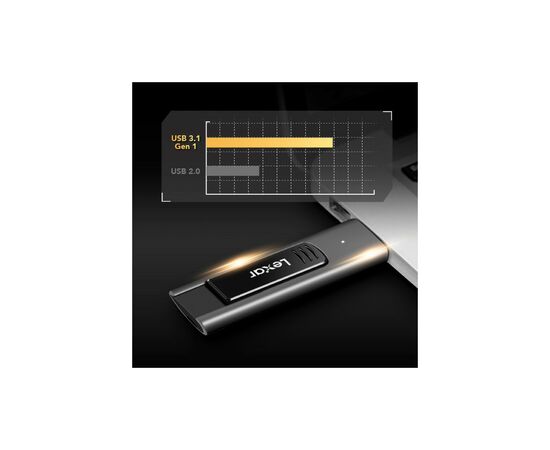 USB флеш накопитель Lexar 256GB JumpDrive M900 USB 3.1 (LJDM900256G-BNQNG), изображение 9 USB флеш накопитель Lexar 256GB JumpDrive M900 USB 3.1 (LJDM900256G-BNQNG), изображение 9
