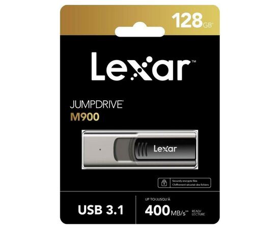 USB флеш накопитель Lexar 128GB JumpDrive M900 USB 3.1 (LJDM900128G-BNQNG), изображение 7 USB флеш накопитель Lexar 128GB JumpDrive M900 USB 3.1 (LJDM900128G-BNQNG), изображение 7