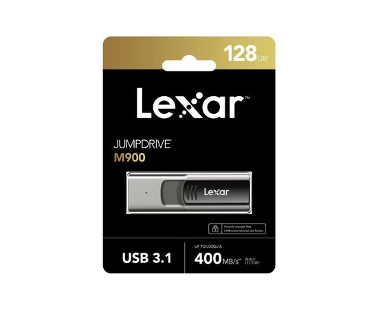 USB флеш накопитель Lexar 128GB JumpDrive M900 USB 3.1 (LJDM900128G-BNQNG)