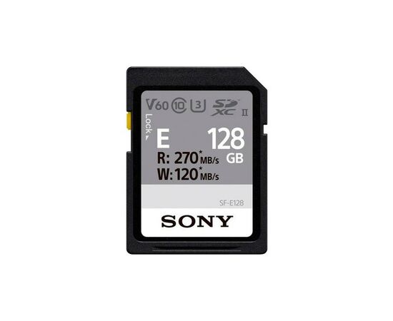 Карта памяти Sony 128GB SDXC class 10 UHS-II U3 V60 (SFE128A.ET4)