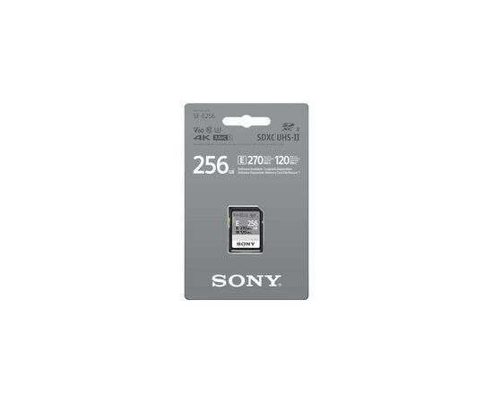Карта памяти Sony 256GB SDXC class 10 UHS-II U3 V60 (SFE256.ET4), изображение 2 Карта памяти Sony 256GB SDXC class 10 UHS-II U3 V60 (SFE256.ET4), изображение 2