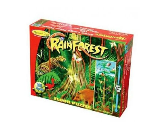 Пазл Melissa&Doug Джунгли 100 элементов (MD10444), изображение 2 Пазл Melissa&Doug Джунгли 100 элементов (MD10444), изображение 2