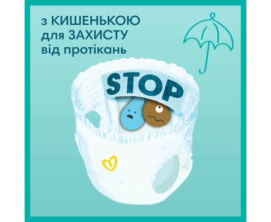 Подгузник Pampers Premium Care Pants Midi Размер 3 (6-11 кг), 28 шт. (4015400687894), изображение 4 Подгузник Pampers Premium Care Pants Midi Размер 3 (6-11 кг), 28 шт. (4015400687894), изображение 4